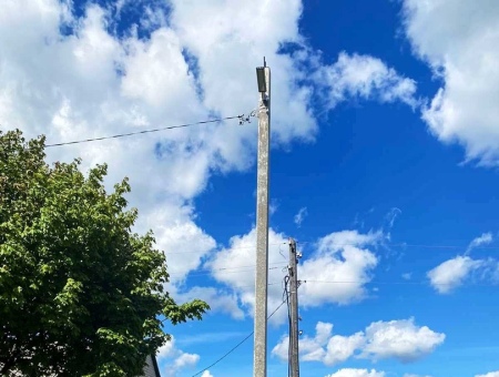 В поселке Куликово подключили участок к электросетям