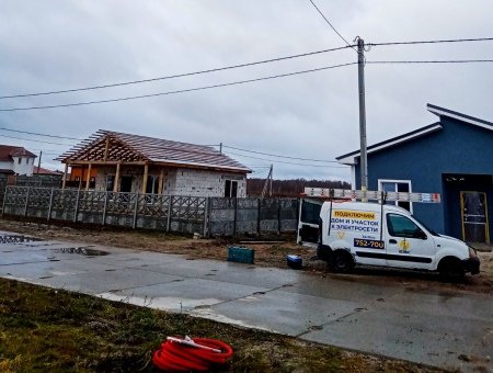 В п. Голубева выполнили эл/монтажные работы