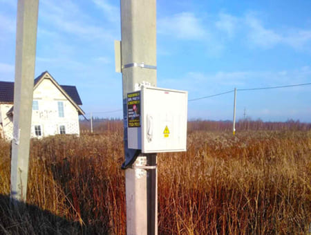 Подключение участка в поселке Куликово к электросетям 15 кВт