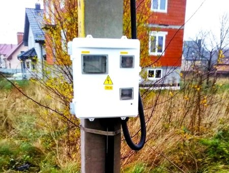 В городе Пионерский подключили участок к электросетям