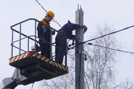 Монтаж провода СИП