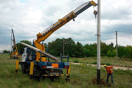 Реконструкция электроснабжения СНТ