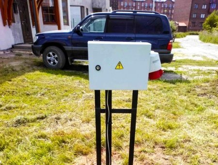 В городе Пионерский подключили участок к электросетям