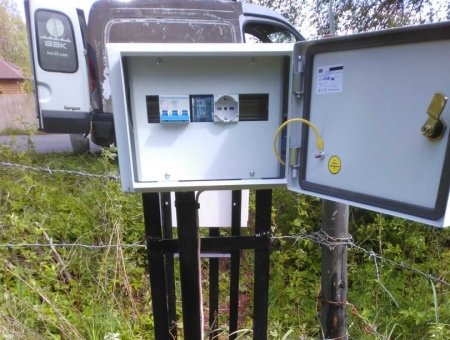 В поселке Куликово подключили участок к электросетям